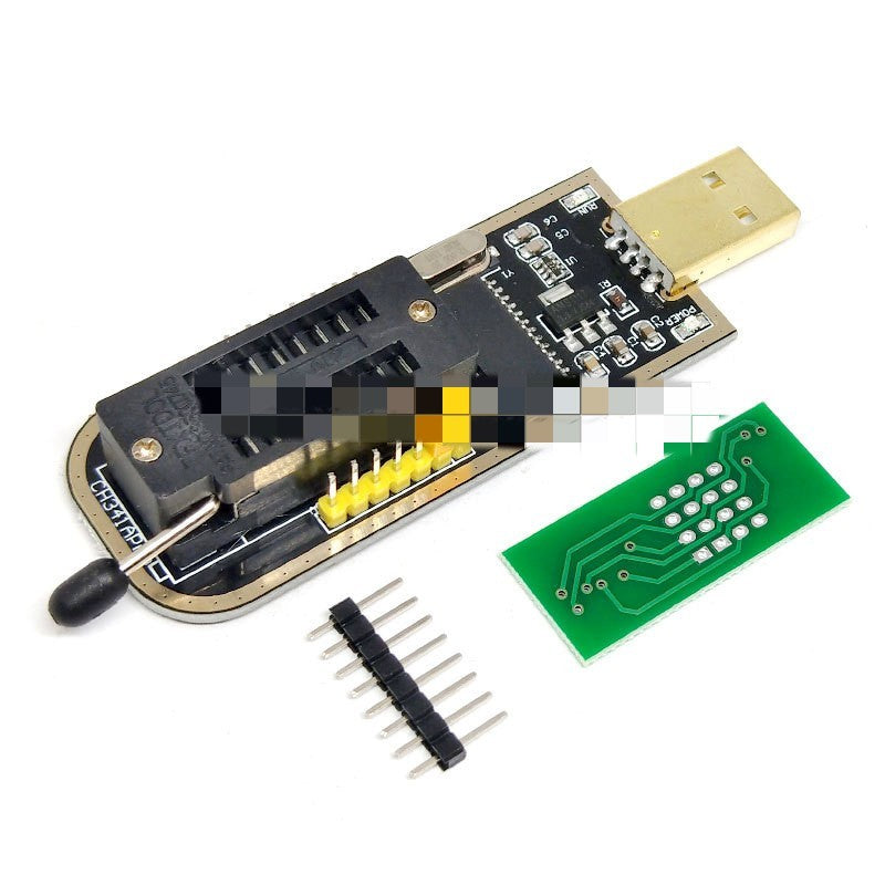 Tuhao Gold CH341A Programmer USB Motherboard Routing LCD