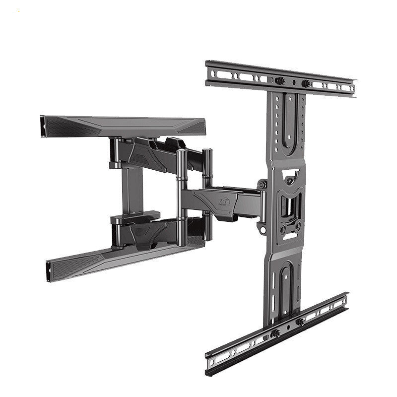 40-75 Inch Curved TV Wall Mount Bracket - Telescopic & Rotating Iron Frame