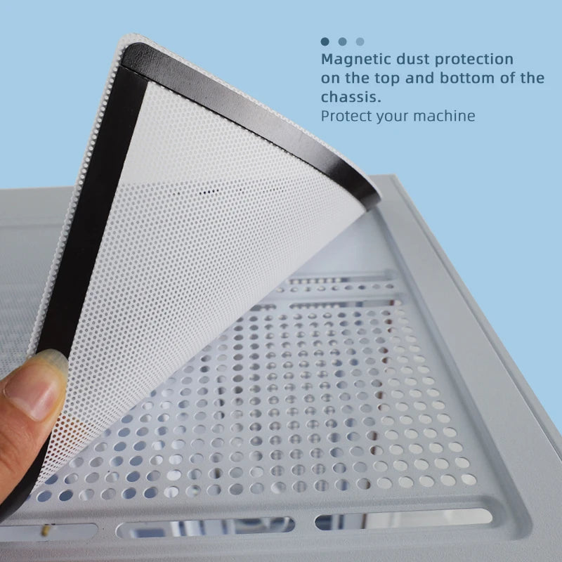 ATX PC Case – Sea View Room Desktop Glass Transparent Full Tower Chassis