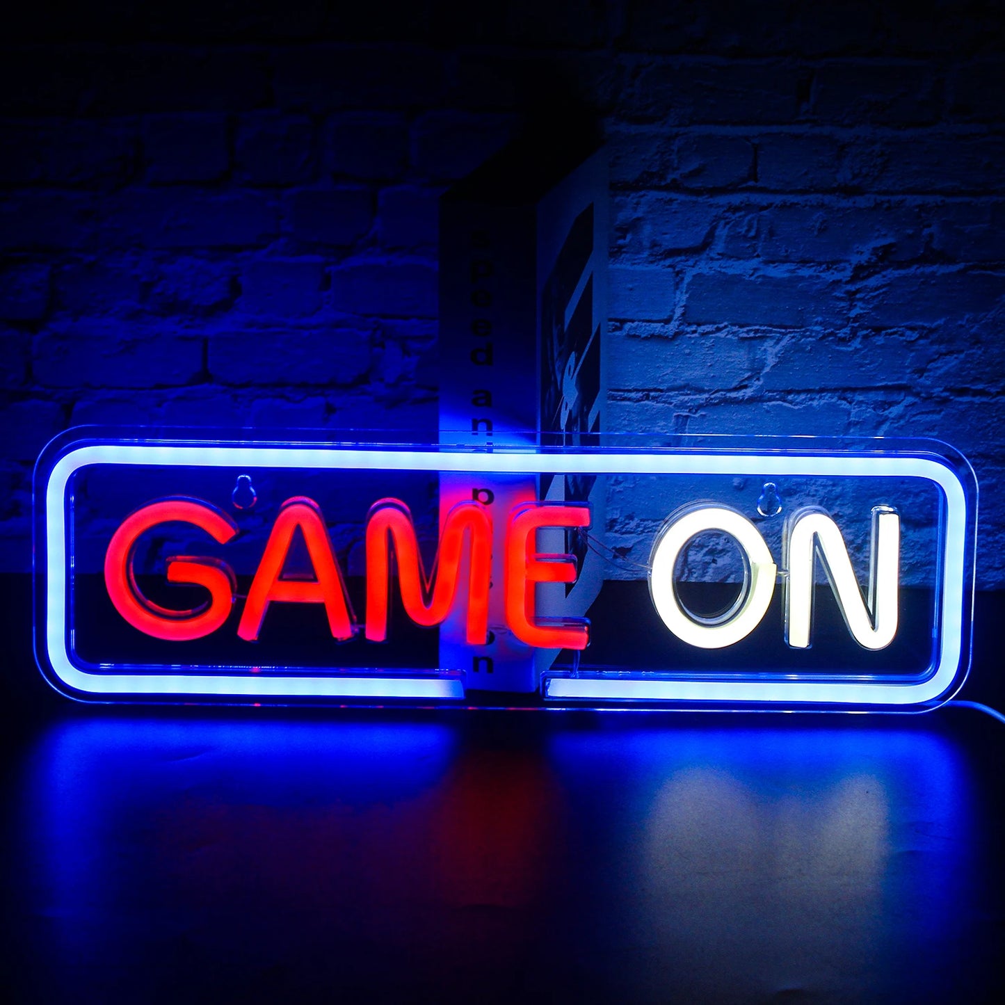 Game Room Neon Sign LED Wall Decor USB Powered Acrylic For Gaming Lighting Bedroom Bedside Wall Decor Gamer Party Birthday Gift
