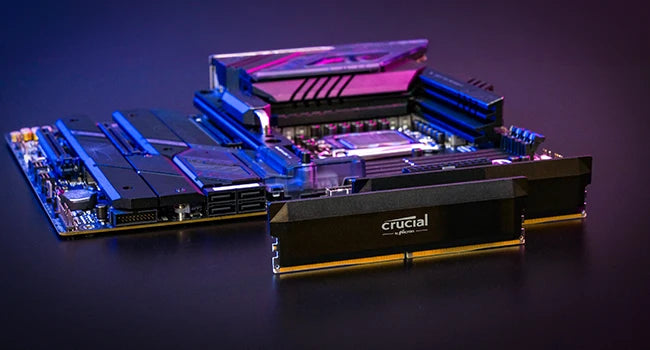 Crucial Pro 32GB DDR5 RAM (2x16GB) – 6000MHz CL36, Intel XMP 3.0 & AMD EXPO, Overclocking Gaming Memory