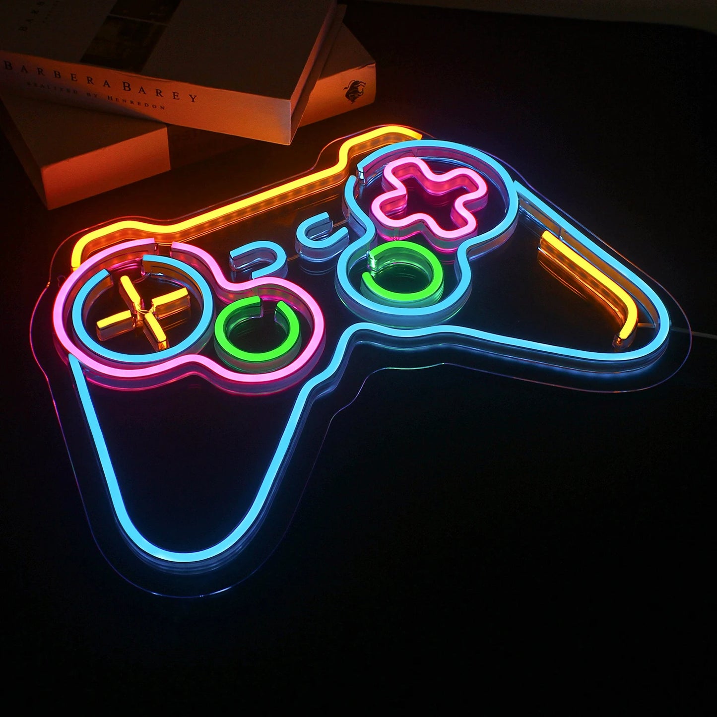 Game Room Neon Sign LED Wall Decor USB Powered Acrylic For Gaming Lighting Bedroom Bedside Wall Decor Gamer Party Birthday Gift