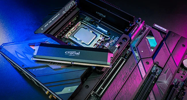 Crucial Pro 32GB DDR5 RAM (2x16GB) – 6000MHz CL36, Intel XMP 3.0 & AMD EXPO, Overclocking Gaming Memory