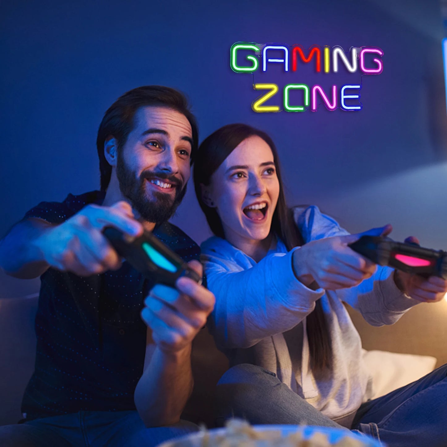 Game Room Neon Sign LED Wall Decor USB Powered Acrylic For Gaming Lighting Bedroom Bedside Wall Decor Gamer Party Birthday Gift