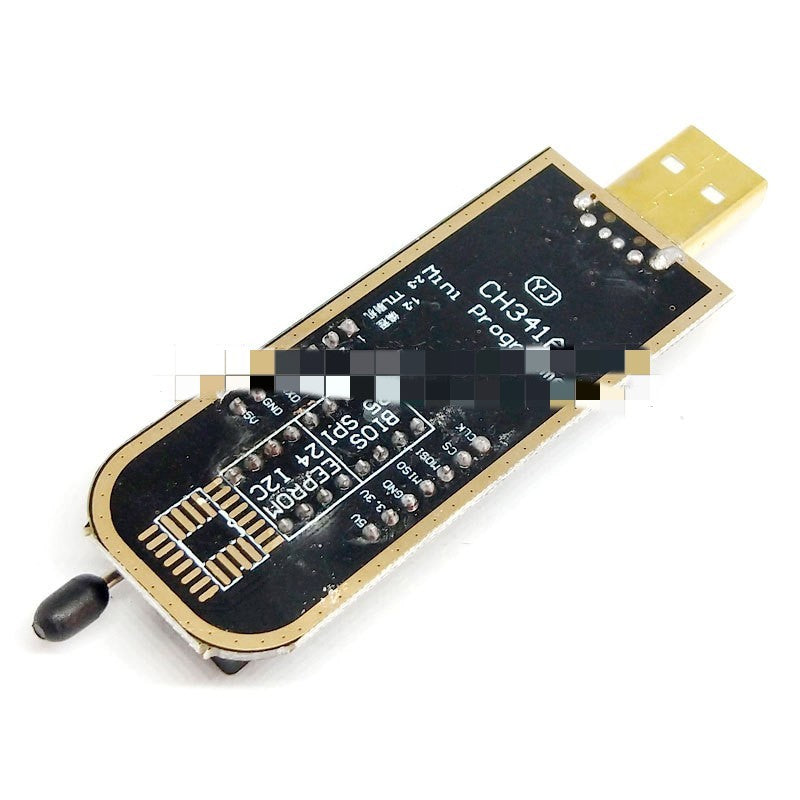 Tuhao Gold CH341A Programmer USB Motherboard Routing LCD