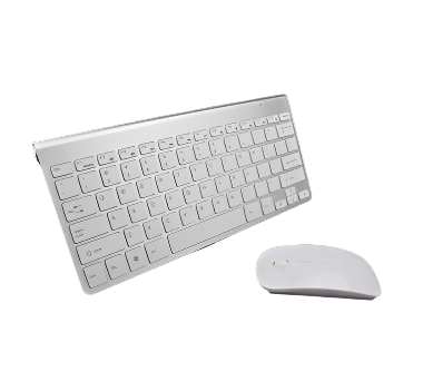 Wireless Bluetooth Keyboard & Mouse Combo – Compact 78-Key Keyboard & Ergonomic Mouse