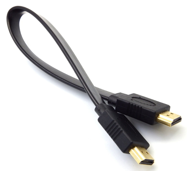 High-Quality HDMI 1.4 Cable - 1080P HD Flat Line Adapter