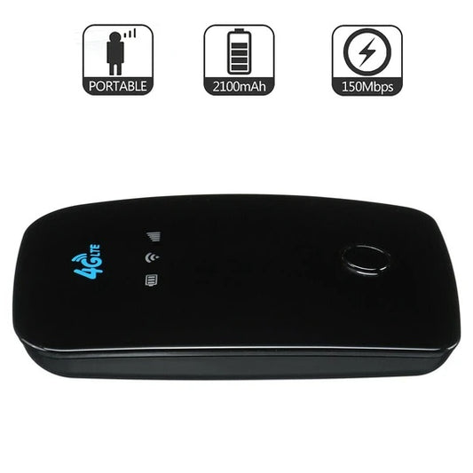 4G LTE Portable WiFi Router - Wireless Mobile Hotspot for Travel, Gaming & Streaming