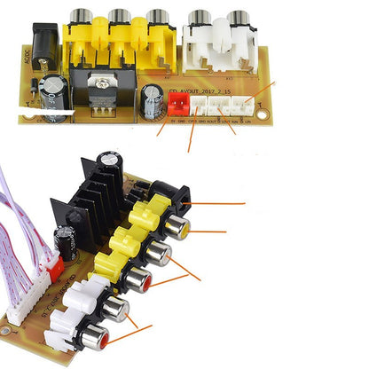 LCD motherboard remote control back board