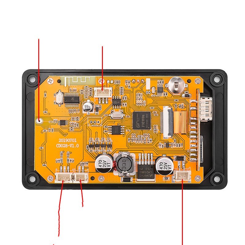 LCD motherboard remote control back board