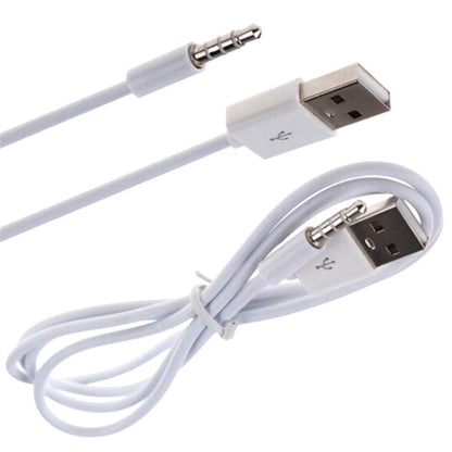 Car AUX 3.5mm Male to USB 2.0 Female Audio Converter Cable