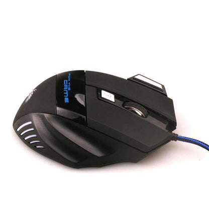 7-Button RGB Gaming Mouse - Wired USB Optical Mouse - Adjustable DPI