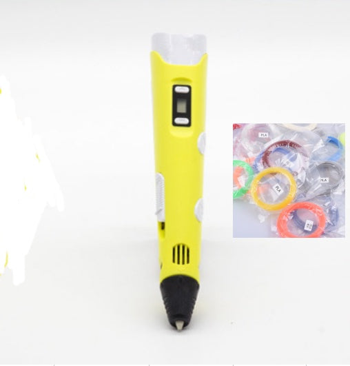 3D Printing Pen for Kids & Adults - Stereoscopic Drawing Pen with PLA Filament, Art & DIY Painting Tool