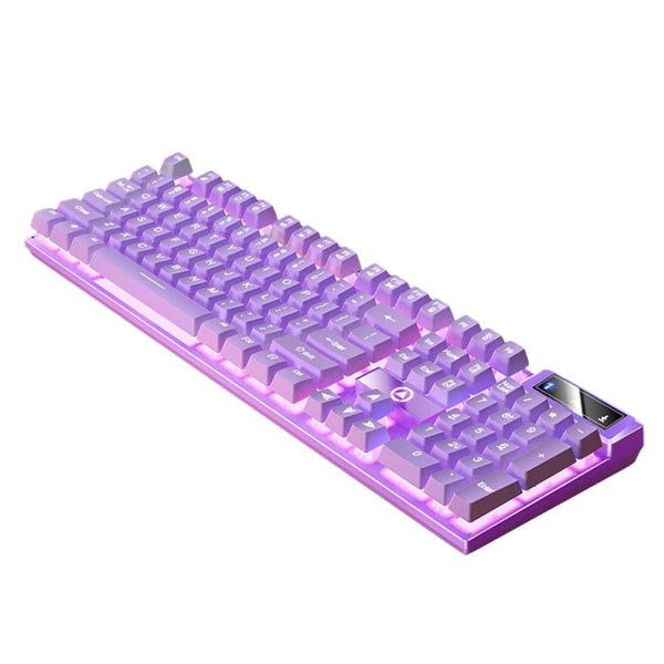 Gaming Keyboard Wired Keyboard Color Matching Backlit Mechanical Feel_0