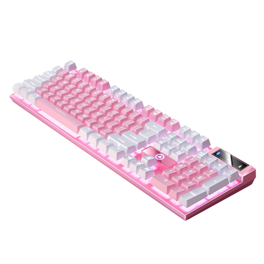 Gaming Keyboard Wired Keyboard Color Matching Backlit Mechanical Feel_4