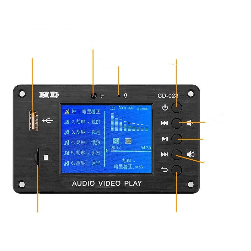 LCD motherboard remote control back board