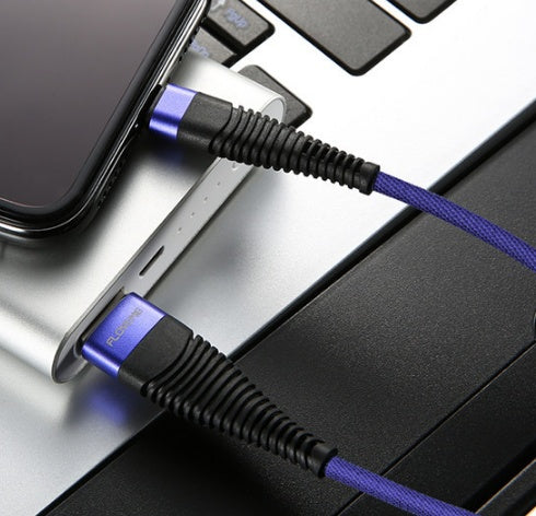 High-Tensile Fast Charging Cable for iPhone & Android