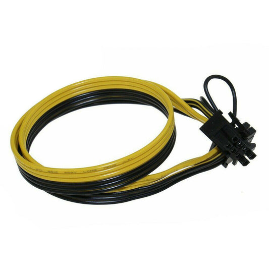 6-Pin to Dual 8-Pin Graphics Card Power Supply Cable - Durable Connection Cord