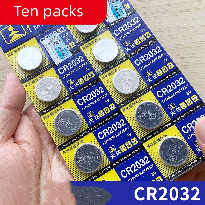 CR2032 Notebook Desktop Motherboard Battery 3V Button COM