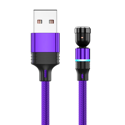 540 Rotating Magnetic Charging Cable - Type-C & Android, 2.4A Fast Charge