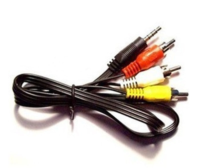 3.5mm to 3 RCA AV Audio Video Cable – 1 to 3 TV Output Line (70cm)