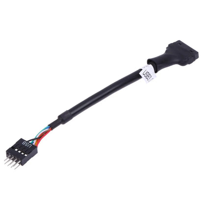 USB 3.0 20/19-Pin Female to USB 2.0 9-Pin Male Motherboard Cable