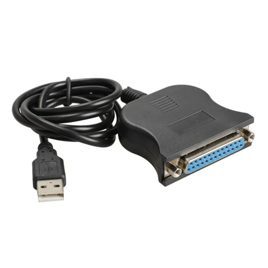 USB 1.1 to DB25 Female Port Print Converter Cable – 95cm