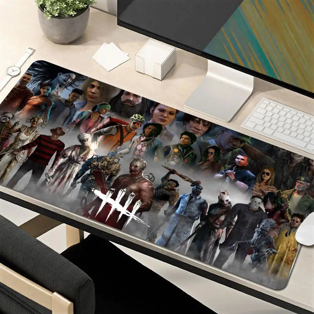 Gaming Mouse Pad for Computer Gamer XXL Dead By Daylight Mousepad Desk Mat Rubber Anti-slip Laptop Soft Mice Pad ?