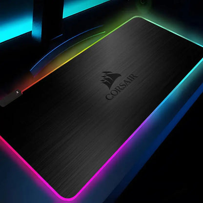 Corsair Mouse Pad XXL RGB Gaming Mouse Pad HD Gamer Accessories Large LED Light MousePads PC Carpet With Backlit