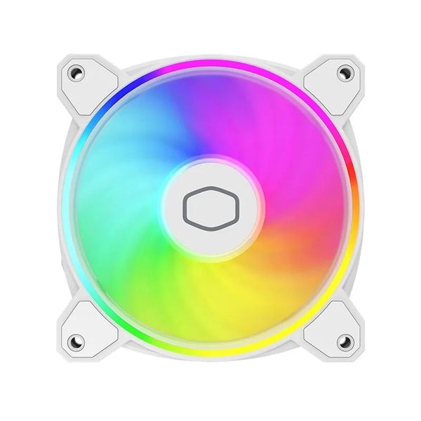 Cooler Master MF120 Halo II 120mm Case Fan Second Generation 5V 3PIN ARGB Quiet Fan PWM CPU Cooler Liquid Cooling Fan