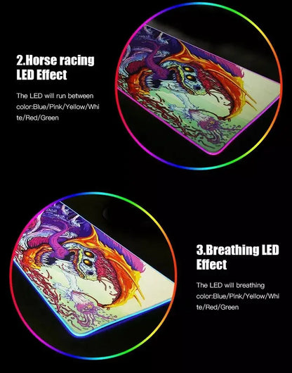 Uma Musume Pretty Derby XXL RGB Gaming Mouse Pad - Large LED Gamer Mat