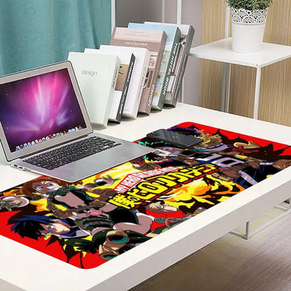 Hero Academia Izuku Midoriya Mouse Pad Large Anime Desk Mat Luxury Desktop Cartoon Gaming Keyboard Office Computer Cushion