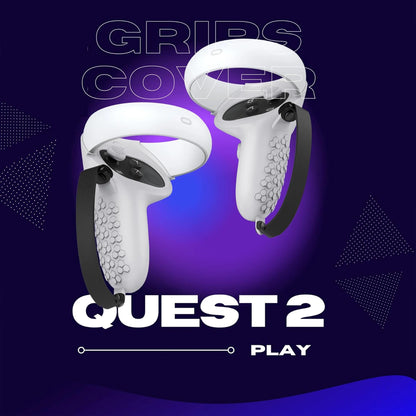 HUNDAI New VR Accessories Protective Cover For Oculus Quest 2 VR Touch Controller Silicone Cover Skin Handle Grip With Knuckle