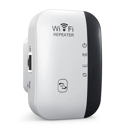 300Mbps Wireless WiFi Repeater & Signal Booster – 2.4GHz Range Extender