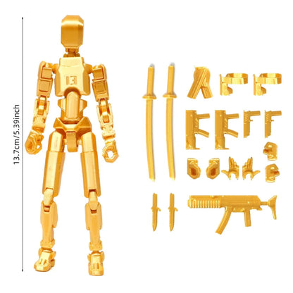 Shapeshift 2.0 Multi-Jointed 3D-Printed Action Figure – Perfect for Kids, Adults, and Family Fun