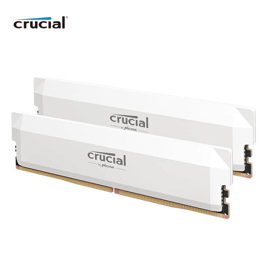 Crucial Pro 32GB DDR5 RAM (2x16GB) – 6000MHz CL36, Intel XMP 3.0 & AMD EXPO, Overclocking Gaming Memory