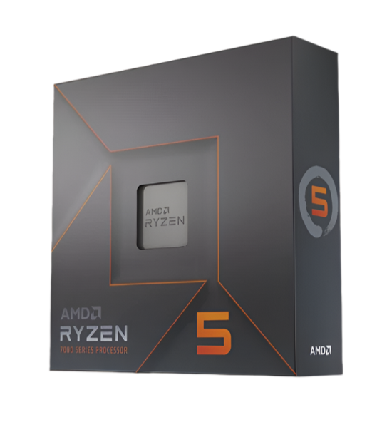 AMD Ryzen 5 7600X 6-Core 12-Thread Gaming CPU - AM5 Socket