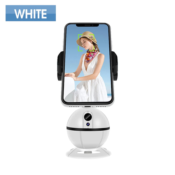 Smart Gimbal Stabilizer AI Face Trackin Mobile Video Stabilizers 360 Rotation PTZ Gimbal for Vlog Video Recording Selfie Stick