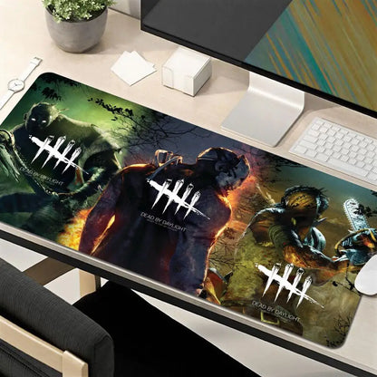 Gaming Mouse Pad for Computer Gamer XXL Dead By Daylight Mousepad Desk Mat Rubber Anti-slip Laptop Soft Mice Pad ?