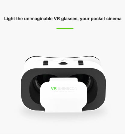 VR Glasses Virtual Reality Headset Viar Devices Helmet 3D Lenses Smart Goggles For Smartphones Phone Mobile Gogle Game Accessory