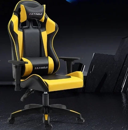 Gaming Chair Office Chair Ergonomic Computer Office Computer Desk Chair Comfortable Adjustable Lift Swivel Anchor Racing Chair