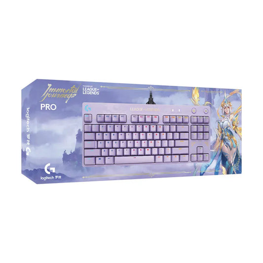 Original Logitech GPRO Mechanical Game Keyboard LoL Immortal Journey 87 Keys RGB Backlight For E-sports Computer Game Keyboard