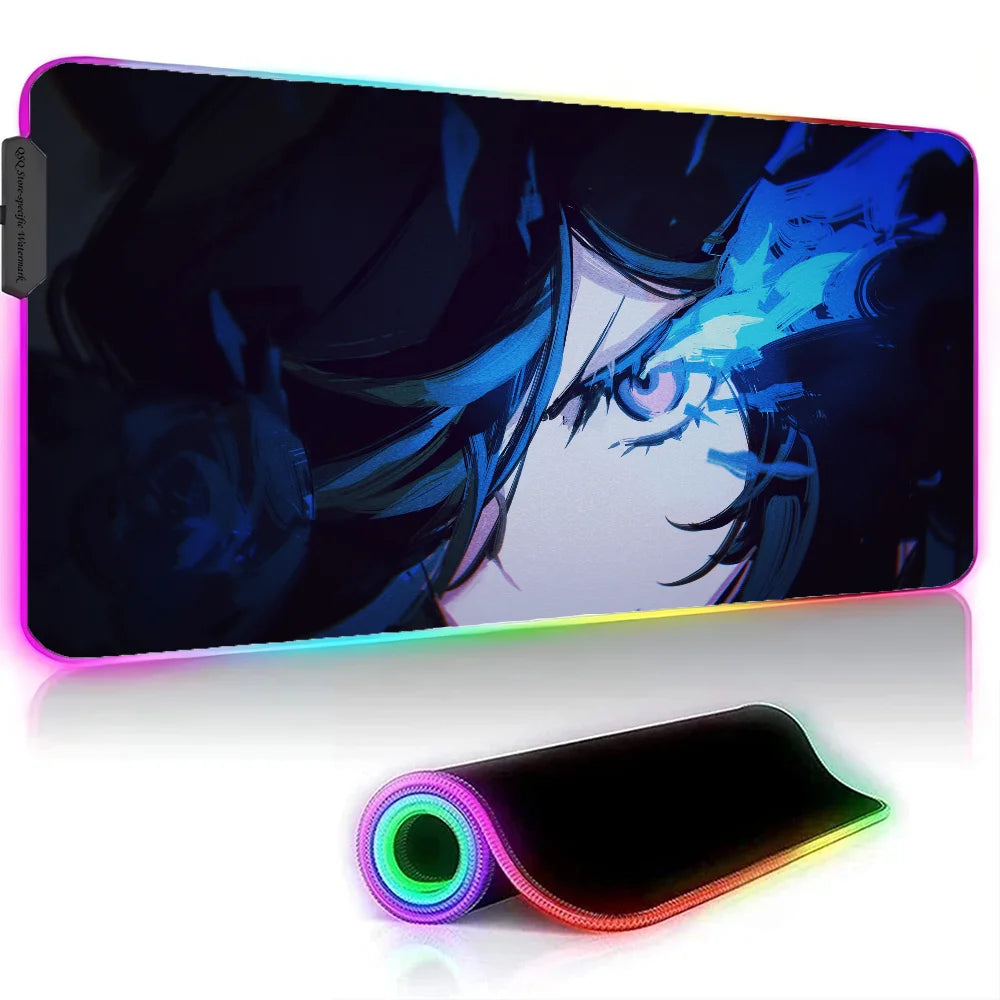 Uma Musume Pretty Derby XXL RGB Gaming Mouse Pad - Large LED Gamer Mat