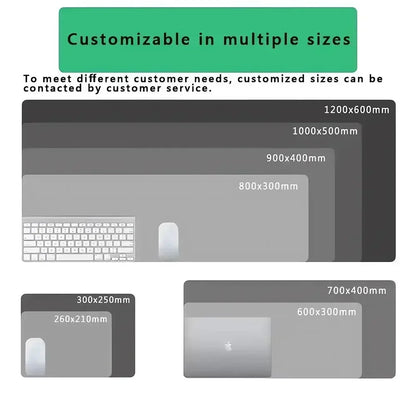 Windows & Excel Shortcuts Large Desk Mouse Pad – 900x400mm Non-Slip Mat