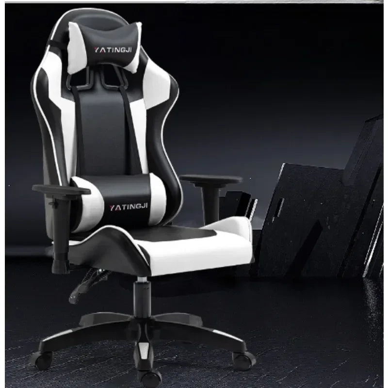 Gaming Chair Office Chair Ergonomic Computer Office Computer Desk Chair Comfortable Adjustable Lift Swivel Anchor Racing Chair