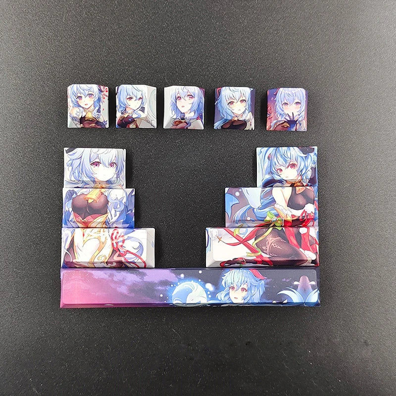 Anime 12-Key Dye-Subbed Keycap Set - Cherry Profile