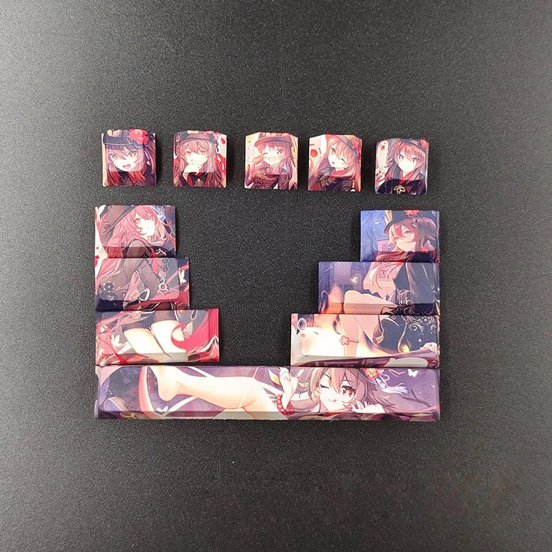 Anime 12-Key Dye-Subbed Keycap Set - Cherry Profile