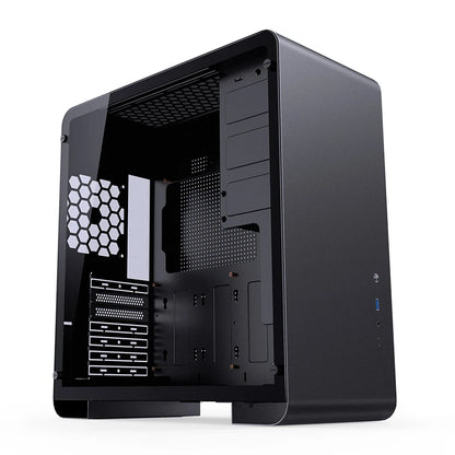 JONSBO U4 Pro MESH ATX Case Black/White All Aluminum Small Desktop Computer Chassis For 240 Water Cooler 280-330mm Graphics Card