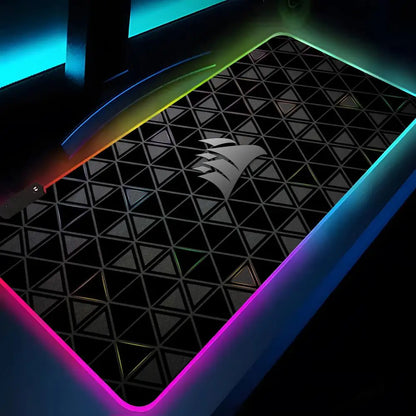 Corsair Mouse Pad XXL RGB Gaming Mouse Pad HD Gamer Accessories Large LED Light MousePads PC Carpet With Backlit