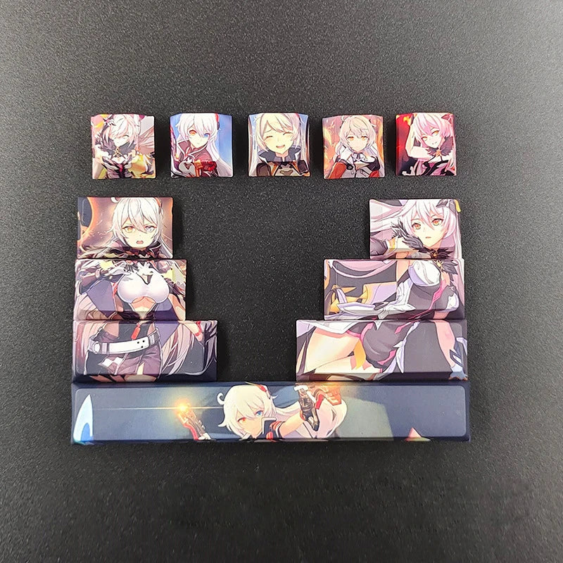 Anime 12-Key Dye-Subbed Keycap Set - Cherry Profile